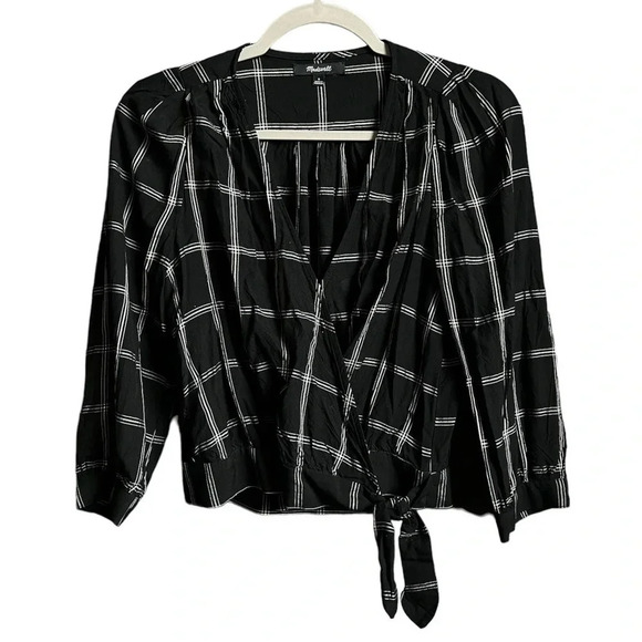 Madewell Wrap Top Size S - Picture 6 of 10